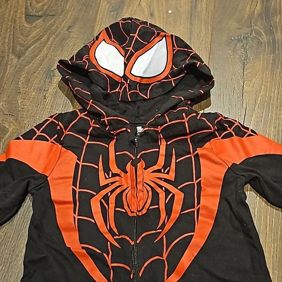 Myles Morales Marvel Spiderman Toddler Costume Sz 2t - Picture 2 of 4